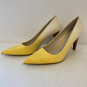 Nine West Yellow Ombré Pointed Toe